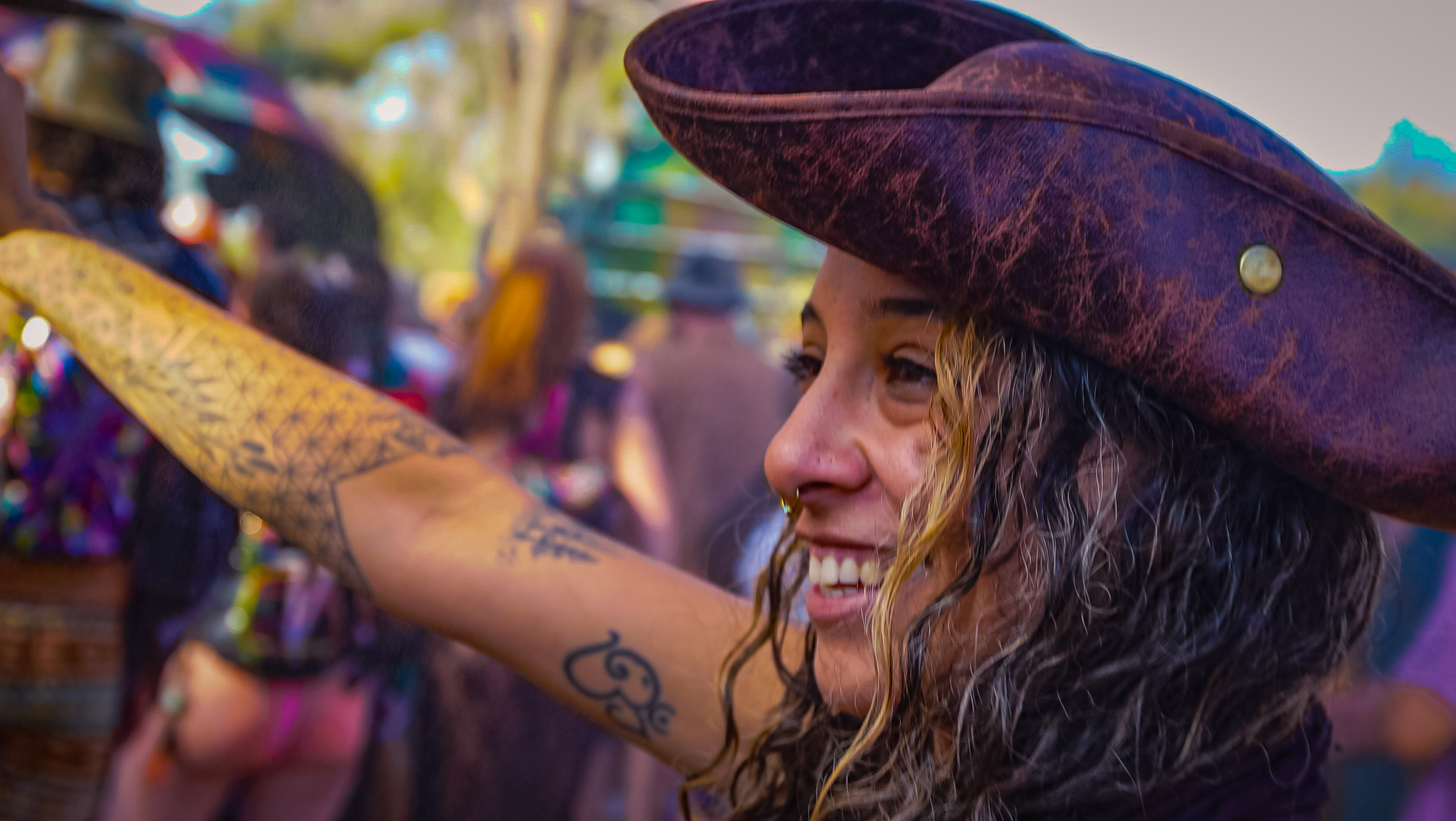 Festival attendee
