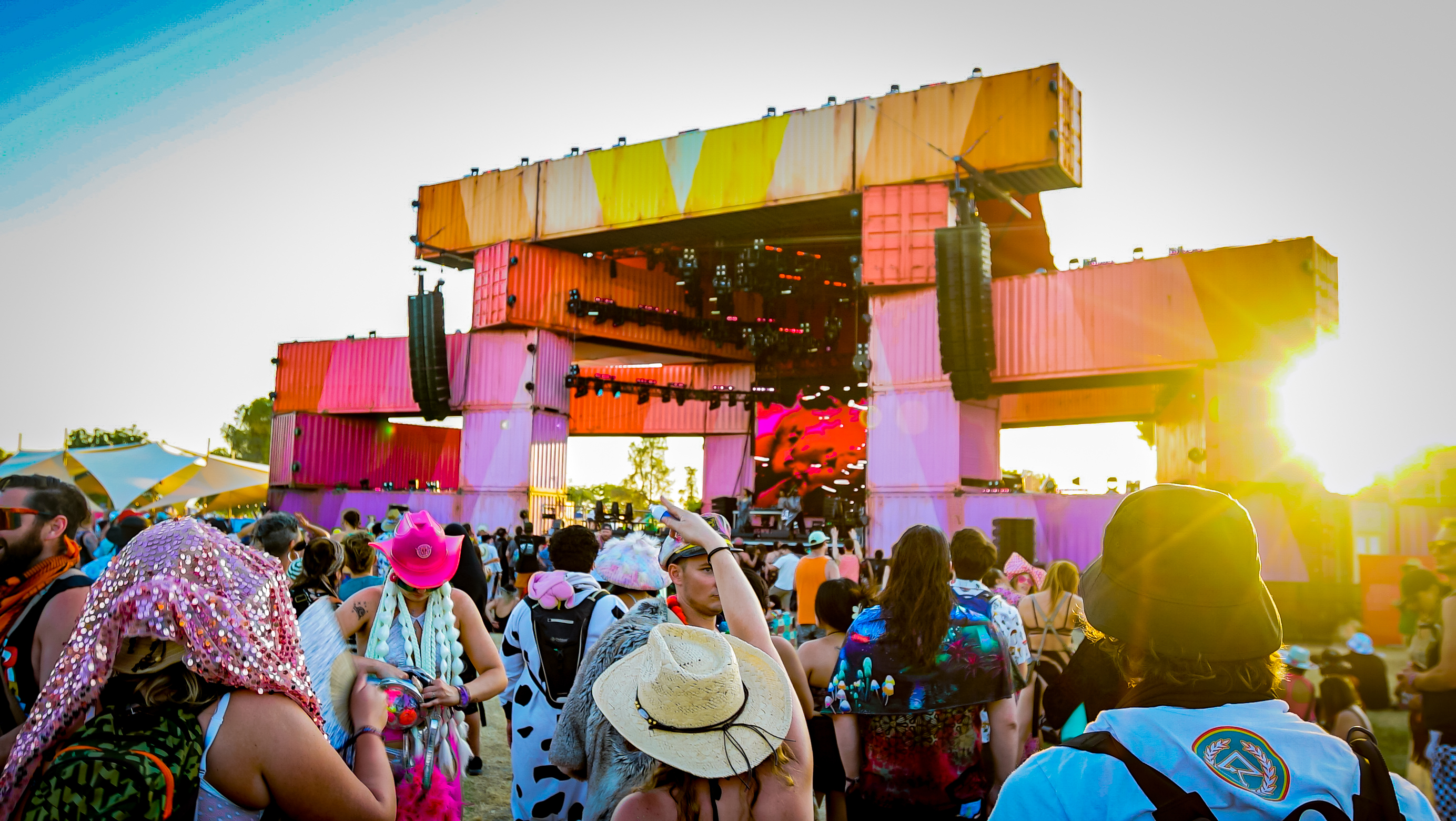 Festival crowd